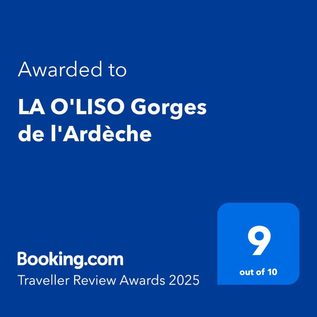 فيلا La O'Liso Gorges De L'Ardeche سالافاس المظهر الخارجي الصورة